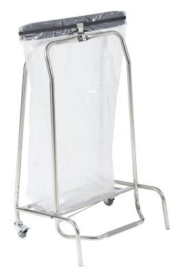 SUPPORT SAC A CLAPET HERMIX 110L 2 ROUES INOX ROSSIGNOL