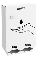 DISTRIBUTEUR DE PROTECTIONS PÉRIODIQUES GAIA BLANC