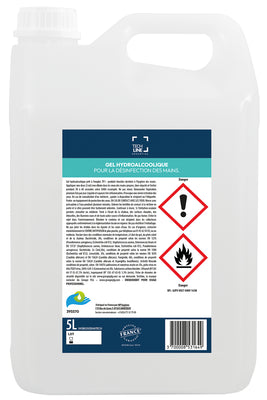 GEL HYDROALCOOLIQUE TECHLINE BIDON 5L