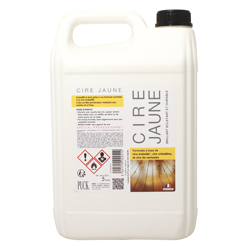CIRE JAUNE PUCK 5L