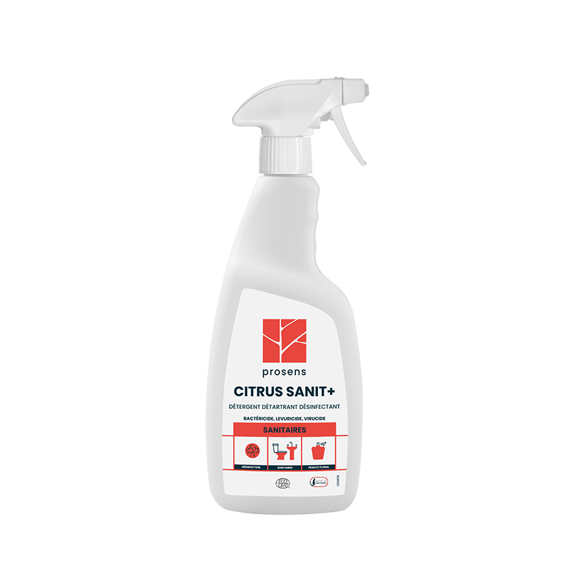 DETARTRANT DESINFECTANT SANITAIRES CITRUS SANIT+ ECOCERT 750ML
