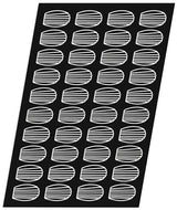 FLEXIPAN 60X40 PLAQUE DE 40 MADELEINES 7.8X4.7 CM
