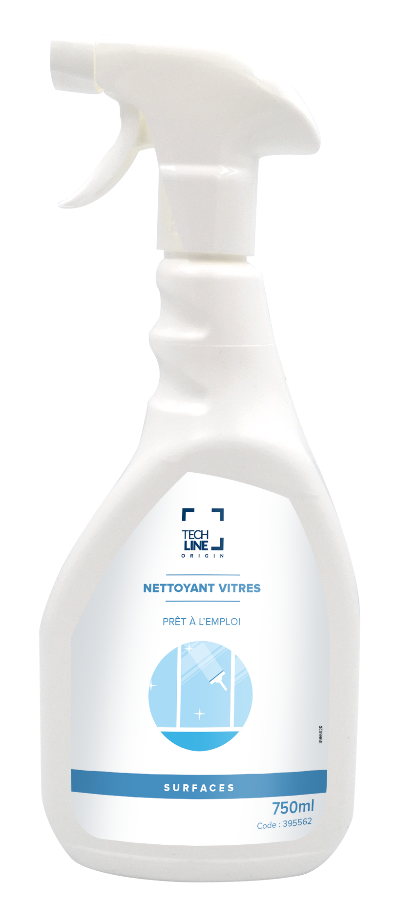 NETTOYANT VITRES TECHLINE 750ML