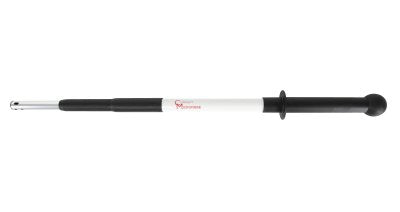 MANCHE TELESCOPIQUE ALUMIMIUM 3 SECTIONS 0,85-1,80M DIAMETRE 29MM BLANC