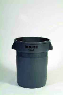 CONTENEUR BRUTE ROND 121L GRIS