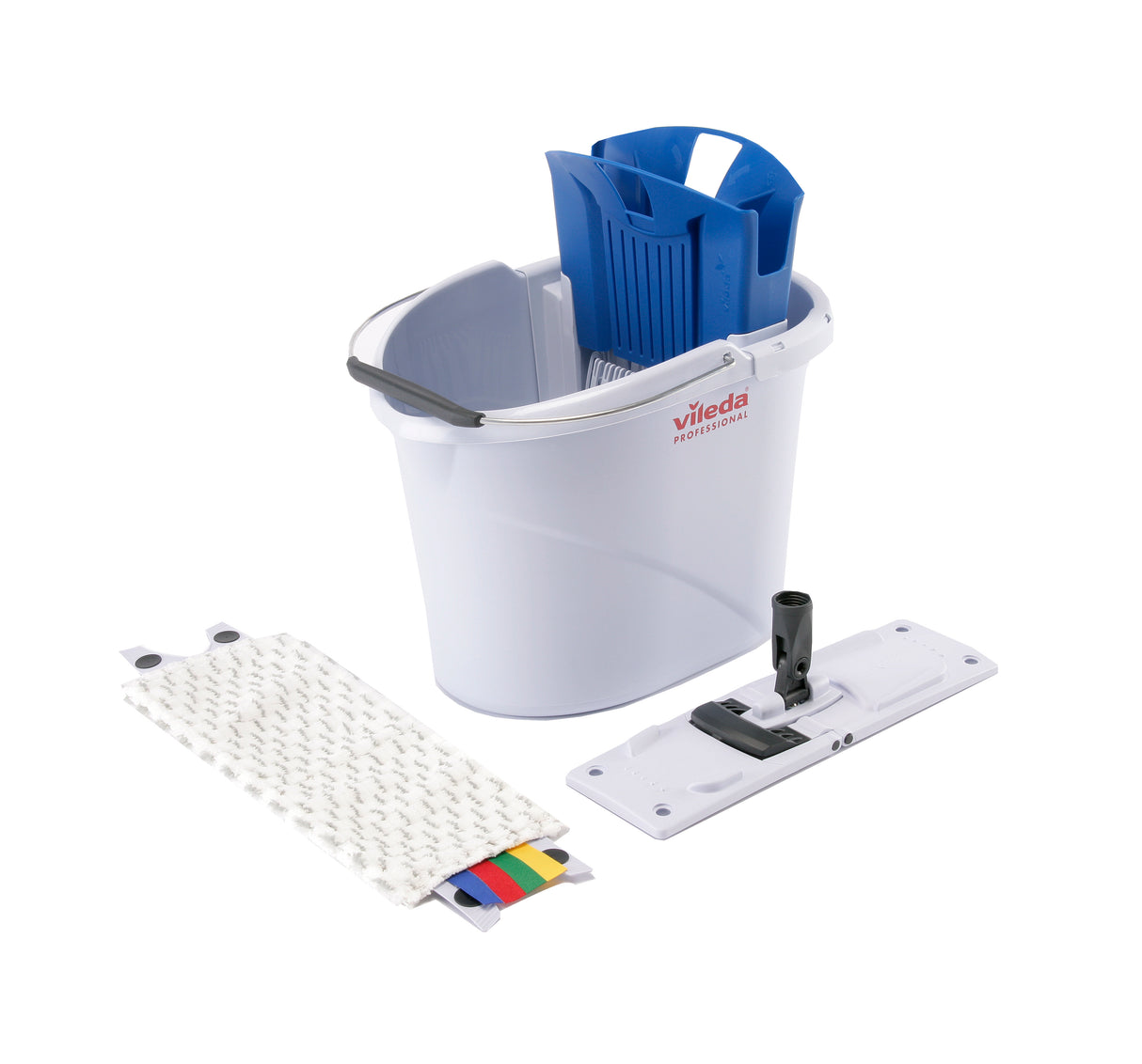 KIT DE LAVAGE SOLS ULTRASPEED MINI VILEDA (SEAU 10L / PRESSE / SUPPORT / FRANGE)