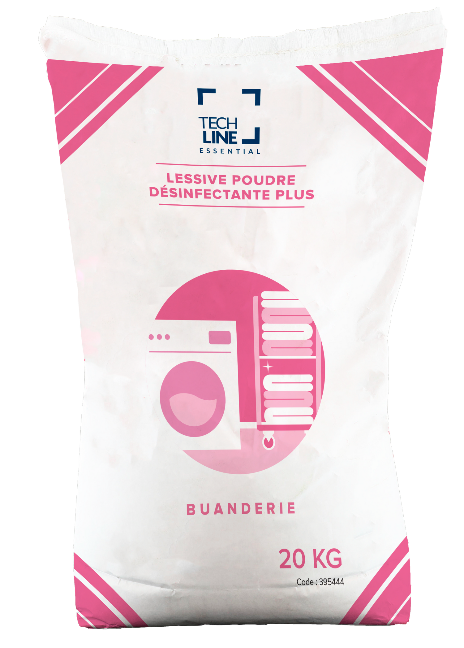 LESSIVE POUDRE LINGE DESINFECTANTE PLUS TECHLINE 20KG
