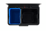 POUBELLE 60L ELITE INOX CHARBON