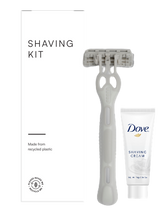 SET RASAGE RASOIR 3 LAMES CRÉME DE RASAGE DOVE 10ML X250