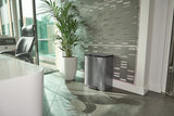 POUBELLE 60L ELITE INOX CHARBON