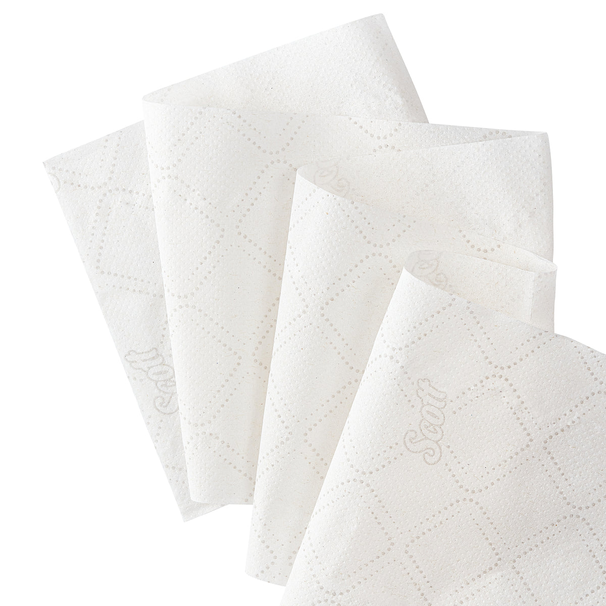 PAPIER TOILETTE À DÉVIDAGE CENTRAL SCOTT® CONTROL BLANC 1280 FORMATS 2 PLIS ECOLABEL X6
