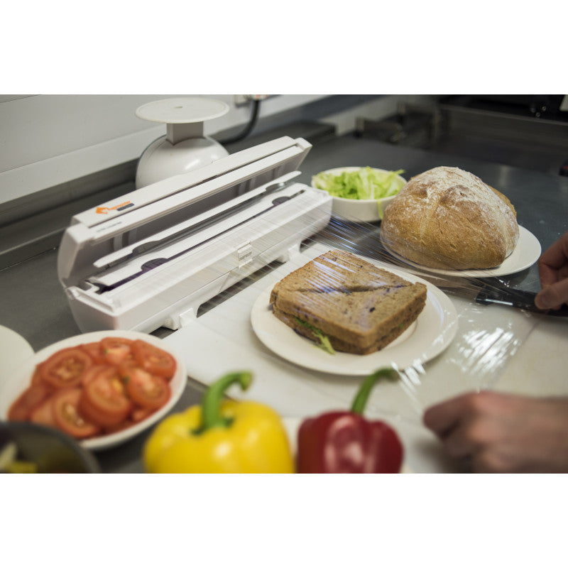 DÉVIDOIR WRAPMASTER® ALBAL COMPACT ALUMINIUM FILM ALIMENTAIRE PAPIER CUISSON 30CM