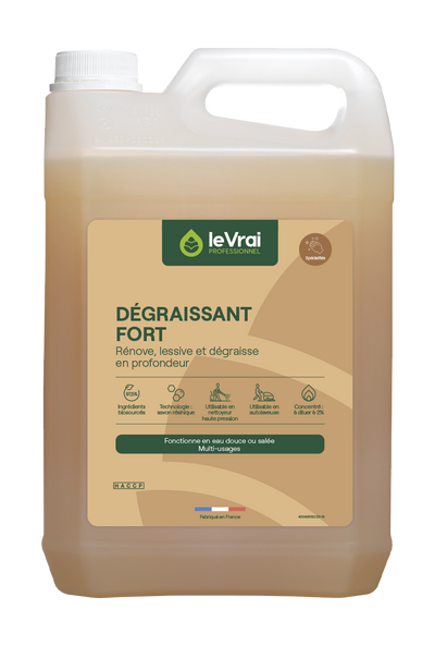 DEGRAISSANT FORT MULTI USAGES LE VRAI PROFESSIONNEL 5L