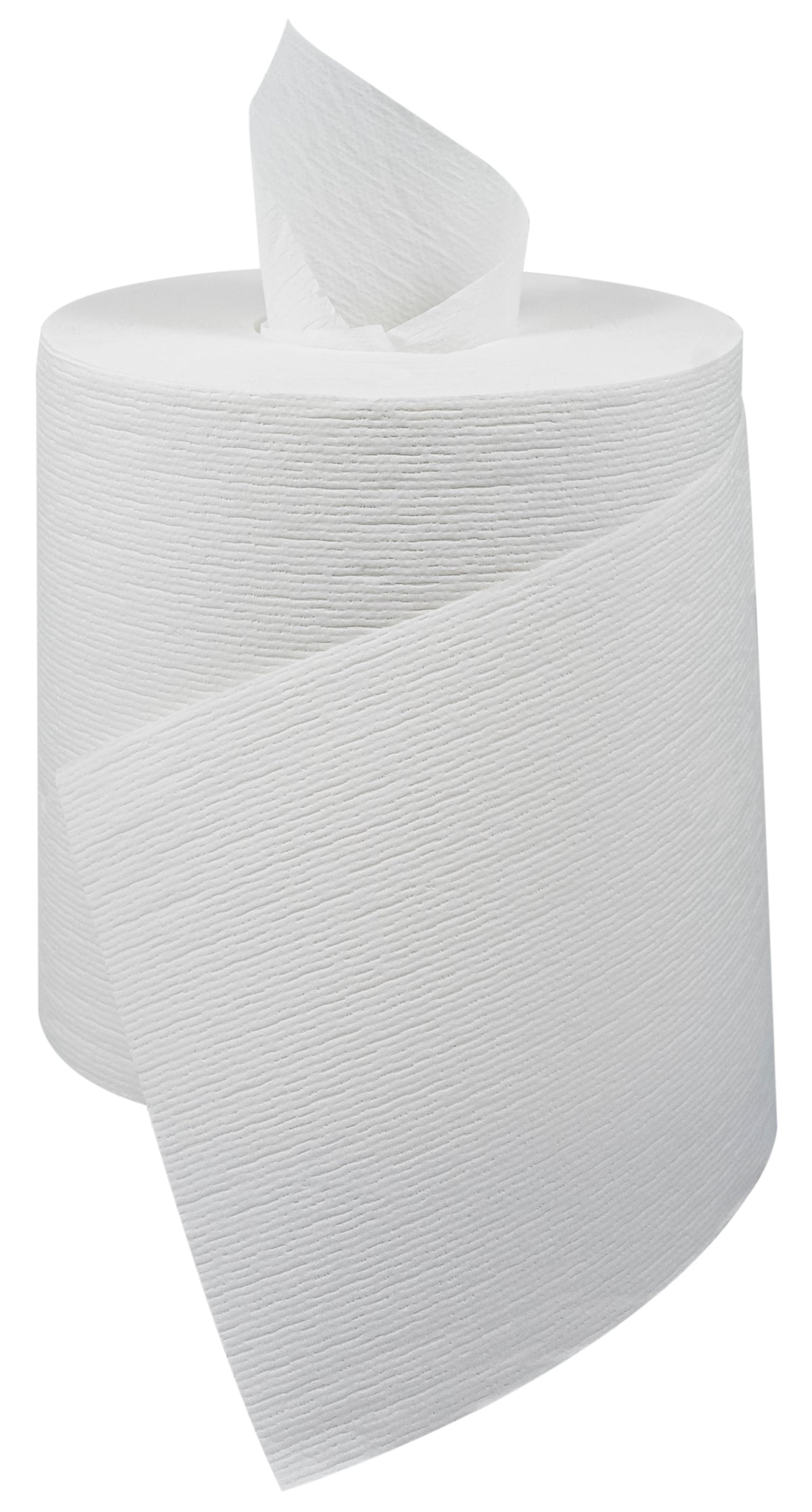 BOBINE DÉVIDAGE CENTRAL SANS MANDRIN SATINO 450 FORMATS 2 PLIS 25X18CM BLANC ECOLABEL X6