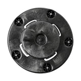 SOCLE SUR ROULETTES POUR CONTENEUR BRUTE ROND NOIR