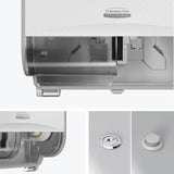 DISTRIBUTEUR DE PAPIER TOILETTE PETIT ROULEAU DOUBLE ICON™ BLANC MOSAÏQUE