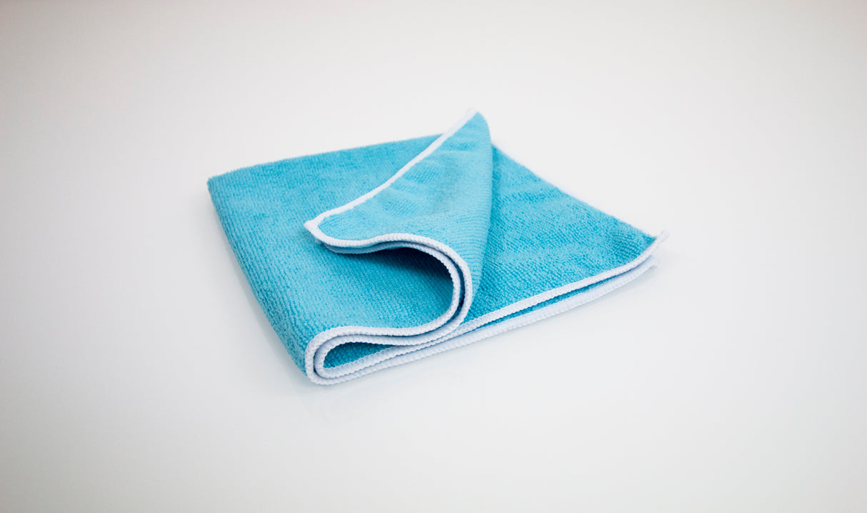 LAVETTE BOUCLEE MICROFIBRE LIGHT MULTI USAGES 40X40CM BLEU X5