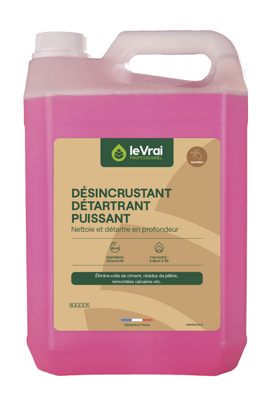 DESINCRUSTANT SOLS APRES TRAVAUX LE VRAI PROFESSIONNEL 5L