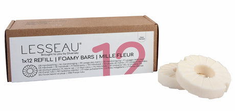 PAIN NETTOYANT POUR LES MAINS PARFUMÉ LESSEAU 32G X12