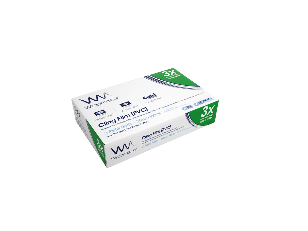 FILM ALIMENTAIRE ALBAL PROFESSIONAL WRAPMASTER® 30CM X300M ROULEAU X3