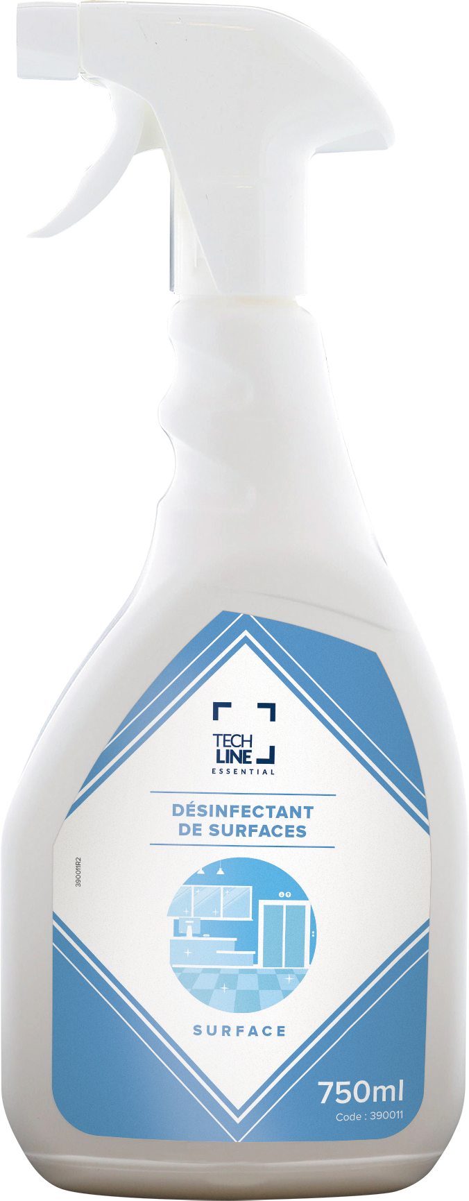 DESINFECTANT SURFACES TECHLINE 750ML