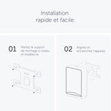 DISTRIBUTEUR À DÉTECTION OPTIQUE SAVON MOUSSE GEL ICON™ BLANC MOSAIQUE 1,2L
