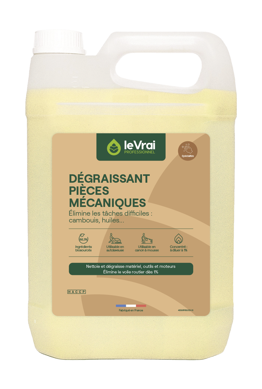 DEGRAISSANT PIECES MECANIQUES INDUSTRIES LE VRAI PROFESSIONNEL 5L