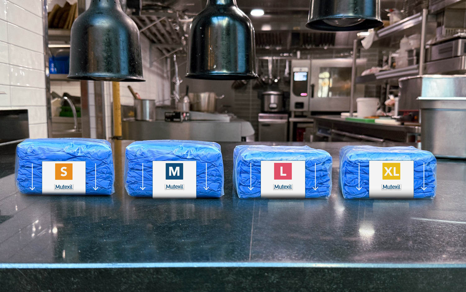 GANT NITRILE BLEU IZZY TAILLE L SACHET X125