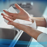 ESSUIE-MAINS ROULEAU SCOTT® ESSENTIAL SLIMROLL BLANC 190M 1 PLI ECOLABEL X6