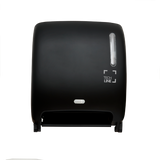 DISTRIBUTEUR D'ESSUIE-MAINS ROULEAUX À DÉTECTION OPTIQUE TECHLINE NOIR