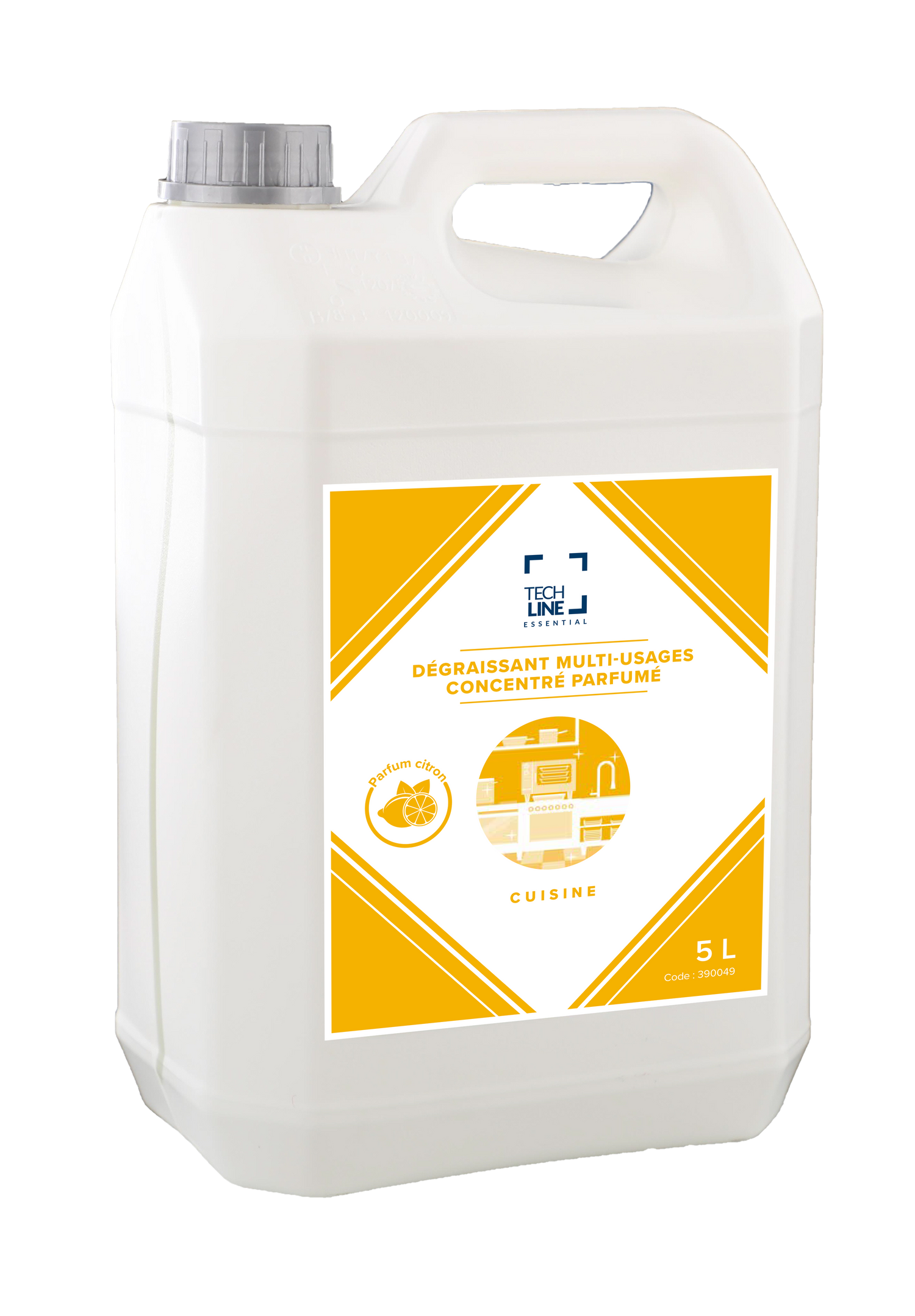 DEGRAISSANT MULTI SURFACES CITRON TECHLINE 5L