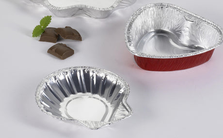 COQUILLES SAINT JACQUES ALUMINIUM 126X123X20MM 120ML X100
