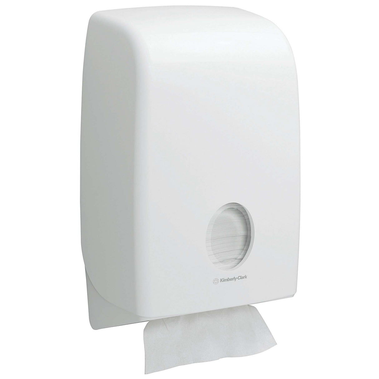 DISTRIBUTEUR D’ESSUIE-MAINS PLIÉS AQUARIUS™ BLANC