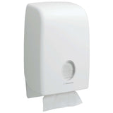 DISTRIBUTEUR D’ESSUIE-MAINS PLIÉS AQUARIUS™ BLANC