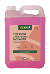 DETERGENT DESINFECTANT SANITAIRES LE VRAI PROFESSIONNEL 5L