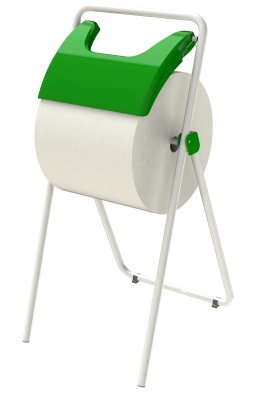 DEROULEUR SUR PIED POUR BOBINE ESSUYAGE