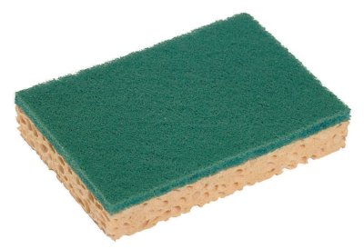 EPONGE RECURANTE 130X84MM VERT SPONTEX X10