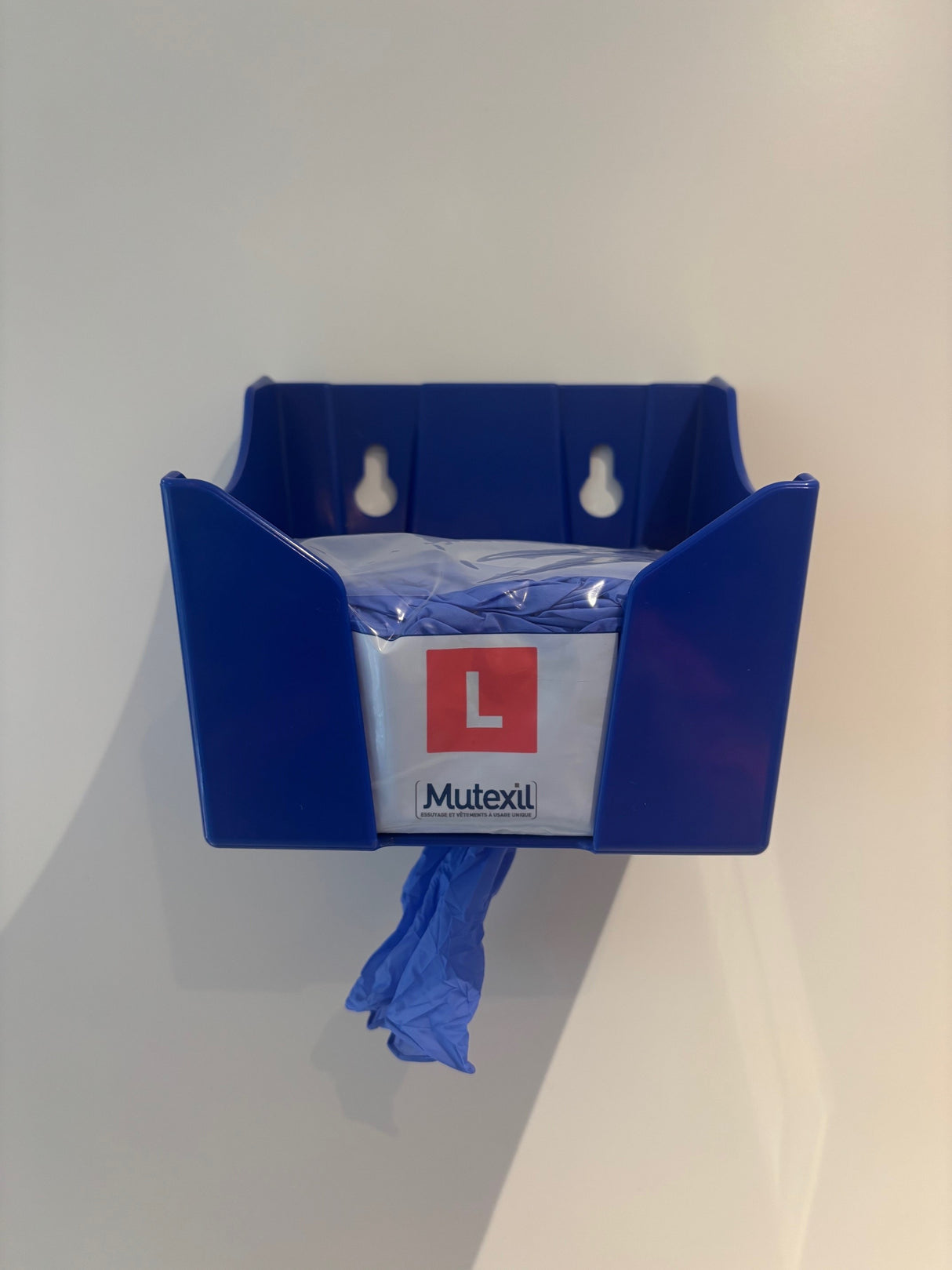 DISTRIBUTEUR GANTS  DISTRIB '' IZZY BLEU MUTEXIL X4