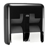 DISTRIBUTEUR DE PAPIER TOILETTE PETIT ROULEAU TORK OPTISERVE® T7 4 ROULEAUX NOIR