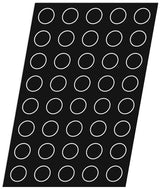 FLEXIPAN 60X40 PLAQUE DE 40 MINI-MUFFIN 5 CM
