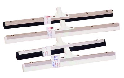 RACLETTE SOL ALIMENTAIRE ALUMINIUM 70CM MOUSSE INTERCHANGEABLE BLANC