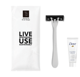 SET RASAGE RASOIR 3 LAMES CRÉME DE RASAGE DOVE 10ML X250