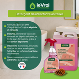 DETERGENT DESINFECTANT SANITAIRES LE VRAI PROFESSIONNEL 750ML