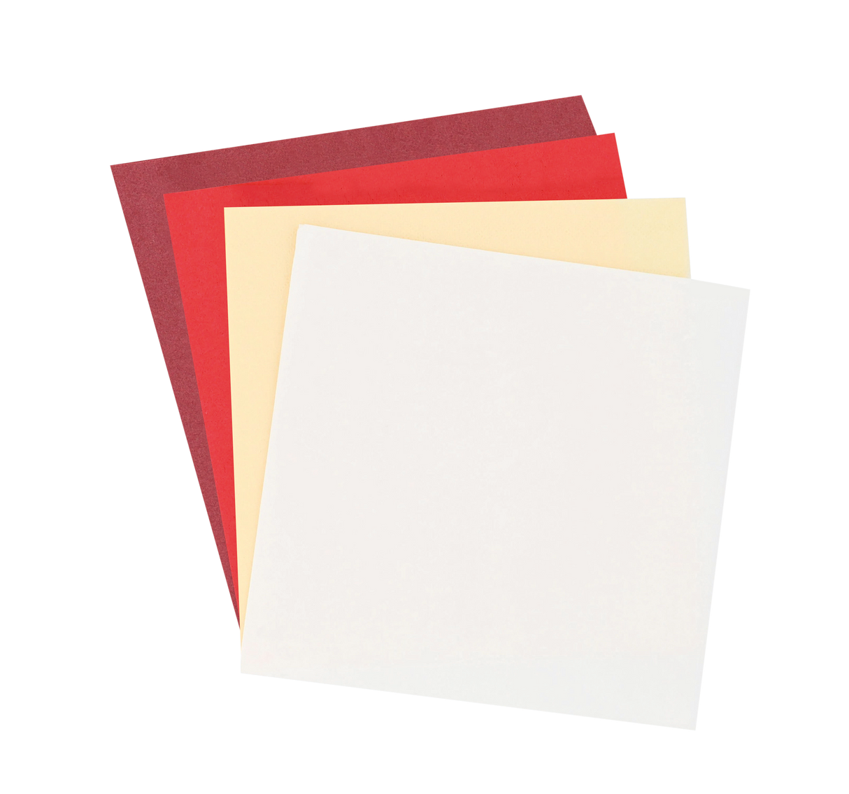 SERVIETTE 30X39CM OUATE TECHLINE 2 PLIS COQUELICOT X2400