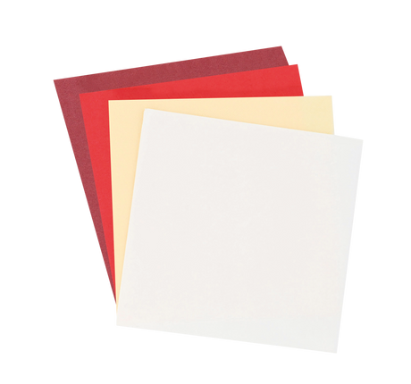SERVIETTE 30X39CM OUATE TECHLINE 2 PLIS COQUELICOT X2400