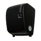DISTRIBUTEUR D’ESSUIE-MAINS ROULEAUX À DÉCOUPE AUTOMATIQUE TECHLINE NOIR