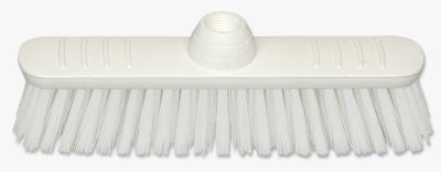 BALAI ALIMENTAIRE 29CM DOUILLE DROITE FIBRE SOUPLE BLANC