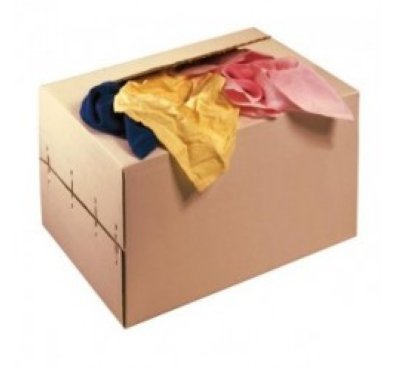 CHIFFON COTON POLYESTER COULEUR CARTON 10KG