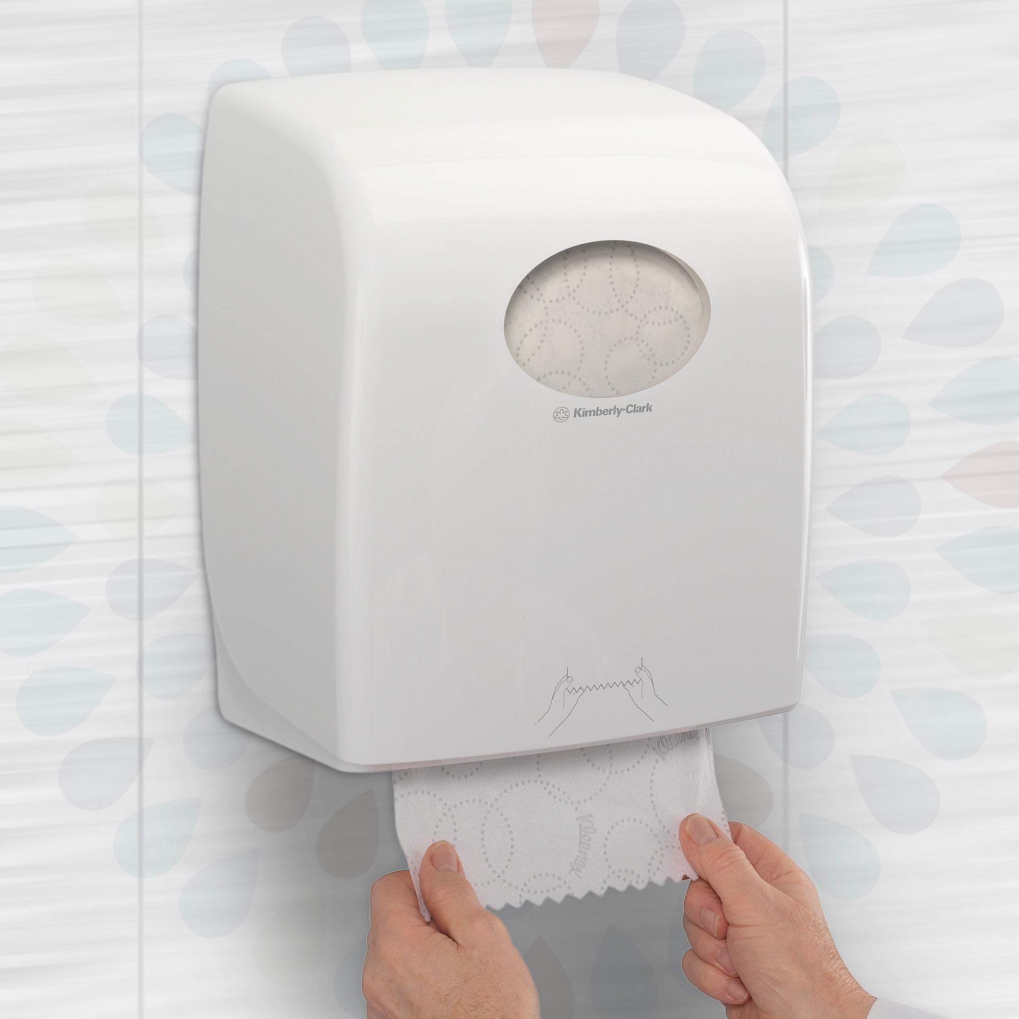 ESSUIE-MAINS ROULEAU KLEENEX® ULTRA BLANC 150M 2 PLIS ECOLABEL X6