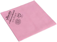 LAVETTE NON TISSEE R-MICRONQUICK 38X40CM ROUGE VILEDA X5